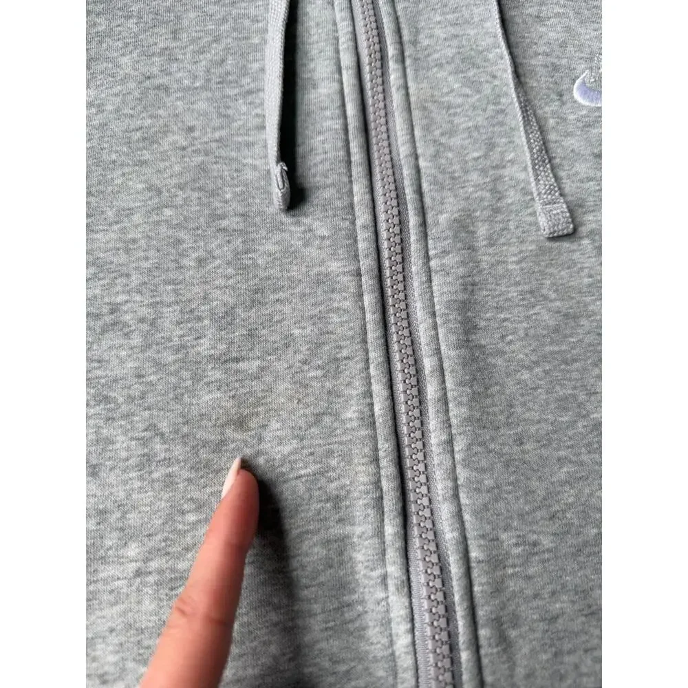 Nike Sportswear Club Fleece Hoodie Mens Full Zip Swoosh Logo